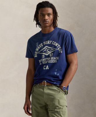 Polo Ralph Lauren - Women's Classic-Fit Jersey Graphic T-Shirt