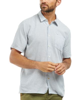 Barbour - Men's Deerpark Short Sleeve Striped Button-Front Shirt
