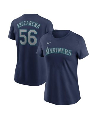 Nike - Women's Randy Arozarena Navy Seattle Mariners Fuse Name Number T-Shirt