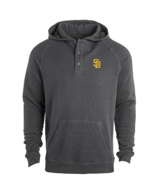 Dunbrooke - Men's Gray San Diego Padres Montana Raglan Pullover Hoodie