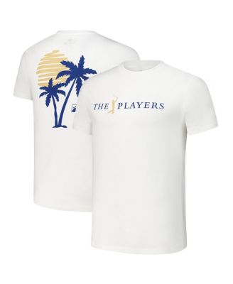 Flomotion - Men's and Women's White THE PLAYERS Sun Palms T-Shirt