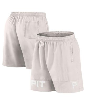 Fanatics - Men's Cream Pittsburgh Pirates Elements Swim Shorts