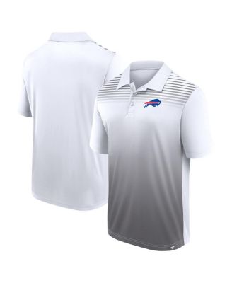Logo Athletic - Men's White/Gray Buffalo Bills Sandlot Game Polo Shirt
