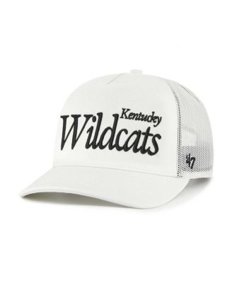 '47 Brand - Men's and Women's Cream Kentucky Wildcats Foundation Script Adjustable Trucker Hat