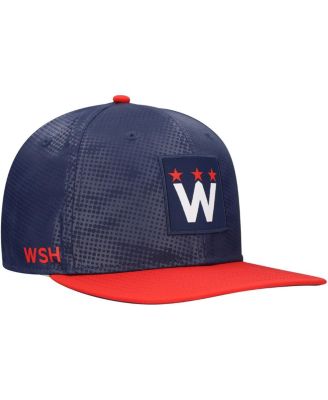 Fanatics - Men's Navy Washington Capitals Authentic Pro Rink Snapback Hat