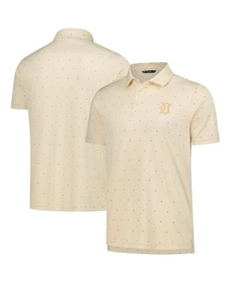 LevelWear - Men's Cream Detroit Tigers Vision Polo Shirt