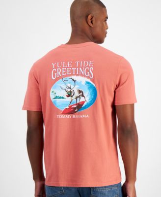 Tommy Bahama - Men's Yule Tide Greetings Logo Graphic T-Shirt