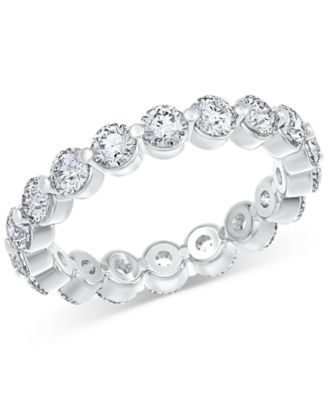 Macy's - Diamond Eternity Ring (2 ct. t.w.) in Platinum or 14k Gold