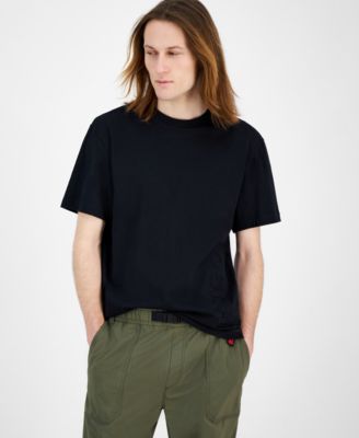 Hugo Boss - Men's Dimuni Relaxed Fit Short Sleeve Crewneck Raised Logo T-Shirt