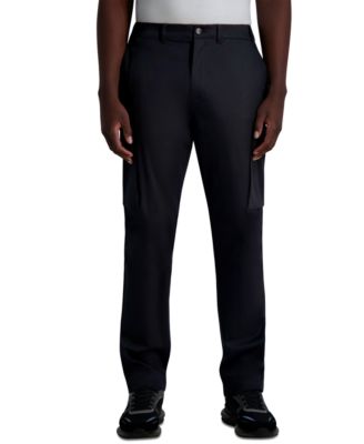 KARL LAGERFELD PARIS - Men's Straight-Fit Twill Cargo Pants