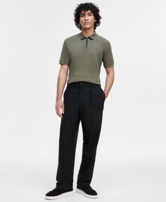 Hugo Boss - Men's Modern-Fit Black Pants