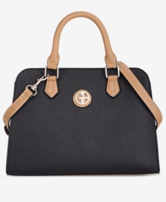Giani Bernini - Saffiano Structured Satchel Crossbody