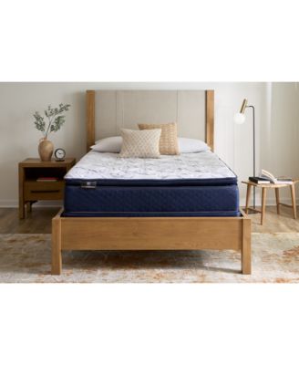 Sealy Sleep Essentials - Sleep Essentials Escape 12.5" Plush Pillow Top Mattress Set - Full