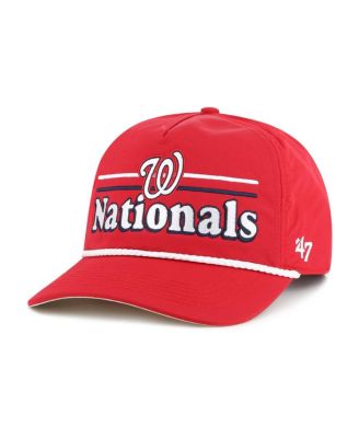 '47 Brand - Men's Red Washington Nationals Campscape Hitch Adjustable Hat