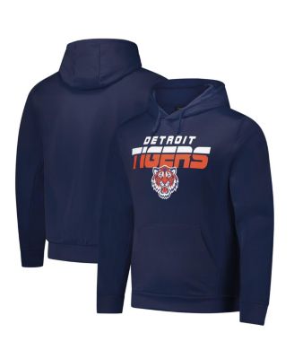 Dunbrooke - Men's  Navy Detroit Tigers  Pullover Hoodie