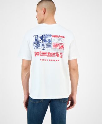 Tommy Bahama - Men's Tropical Flag Graphic T-Shirt