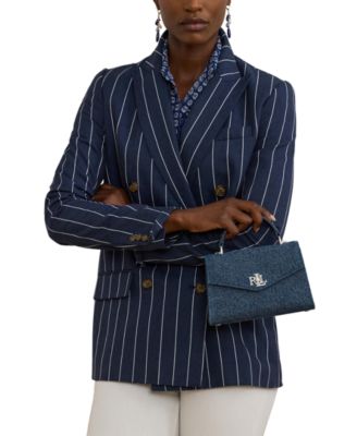 Lauren Ralph Lauren - Washed Denim Small Farrah Satchel