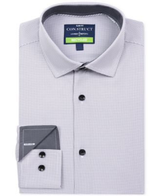 ConStruct - Men's Slim-Fit Performance Dress Shirt