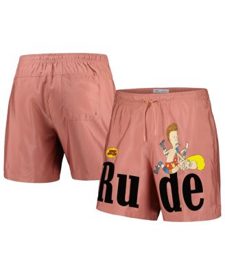 Freeze Max - Men's Pink Beavis and Butt-Head Rude Woven Shorts