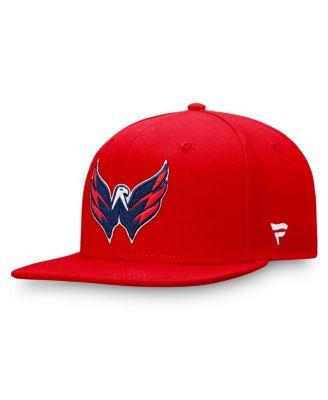 Authentic NHL Headwear - Men's Red Washington Capitals Core Primary Logo Snapback Hat