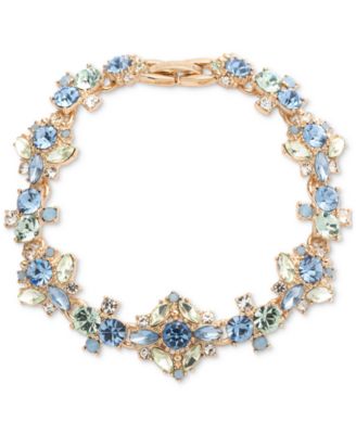 Marchesa - Gold-Tone Multi-Stone Flex Bracelet