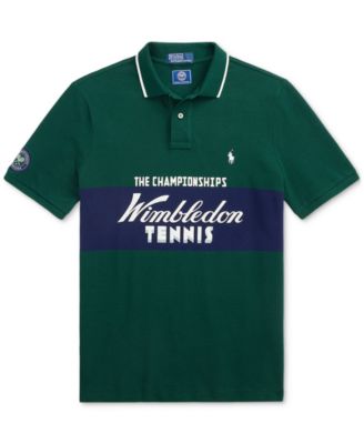 Polo Ralph Lauren - Unisex Wimbledon Classic-Fit Logo Polo Shirt