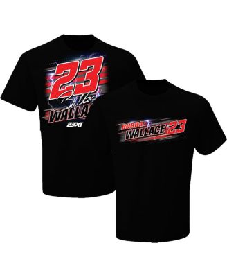 Checkered Flag Sports - Men's Black Bubba Wallace Name Number T-Shirt