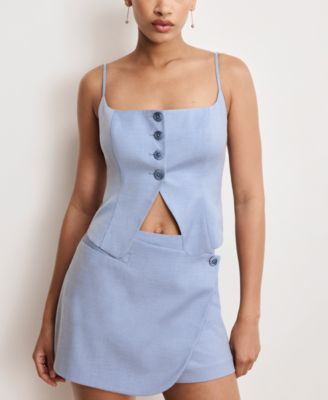 Good American - Women's Twill Suiting Cami Top