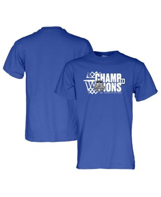 Blue 84 - Royal Duke Blue Devils 2025 ACC Men's Basketball Conference Tournament Champions Locker Room T-Shirt