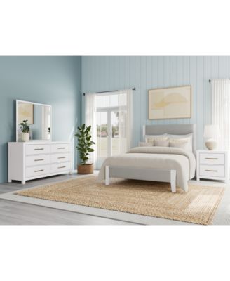 Furniture - Catriona 3pc Bedroom Set (Full Upholstered Bed, Dresser & 2-Drawer Nightstand), Created for Macy's