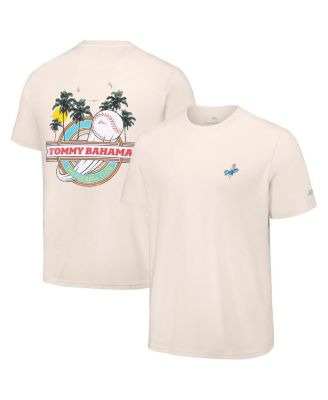 Tommy Bahama - Men's Cream Los Angeles Dodgers Fly Ball Club T-Shirt