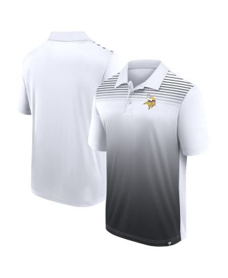 Logo Athletic - Men's White/Black Minnesota Vikings Sandlot Game Polo