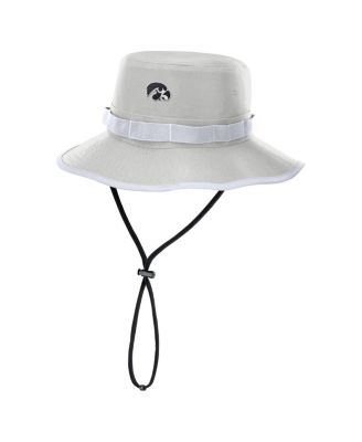 Nike - Men's Gray Iowa Hawkeyes 2025 Sideline Apex Boonie Bucket Hat