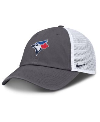 Nike - Men's Gray Toronto Blue Jays Adjustable Trucker Hat