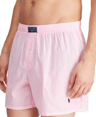 Polo Ralph Lauren - Men's Plaid Single-Button Fly Boxers