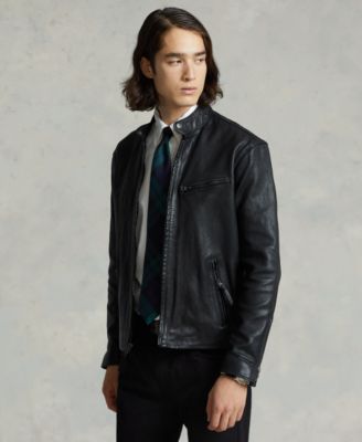 Polo Ralph Lauren - Caf&eacute; Racer Leather Jacket