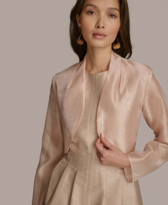 Donna Karan New York - Women's Open-Front Long-Sleeve Shrug