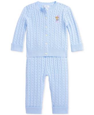 Polo Ralph Lauren - Baby Mini-Cable Cardigan & Pant Set