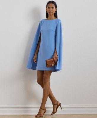 Lauren Ralph Lauren - Women's Cape Georgette Cocktail Dress