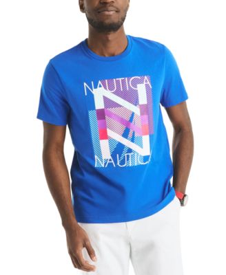 Nautica - Men's Short Sleeve Crewneck Graphic T-Shirt