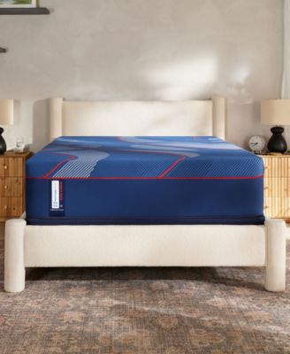 Sealy - Posturepedic Elite Brenham II 14" Firm Hybrid Tight Top Mattress Set - California King