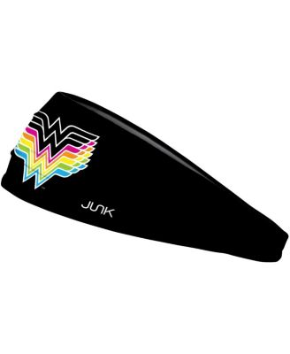 Junk Brand - Men's and Women's Wonder Woman Rainbow Logo Headband