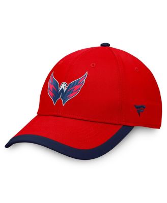 Fanatics - Men's Red Washington Capitals Defender Adjustable Hat
