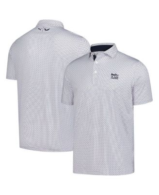 Puma - Men's&nbsp; White FedEx St. Jude Championship Volition Micro Star MATTR Polo