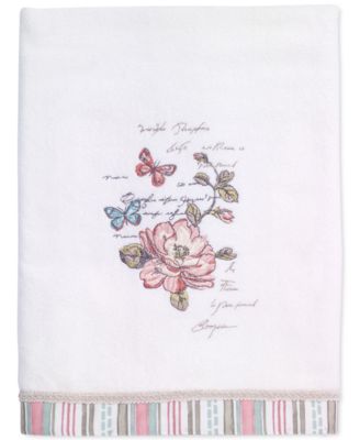 Avanti - Butterfly Garden Bath Towel Collection