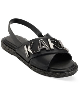 KARL LAGERFELD PARIS - Women's Charla Slingback Espadrille Sandals