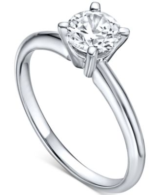 Macy's - IGI Certified Diamond Solitaire Engagement Ring (3/4 ct. t.w.)