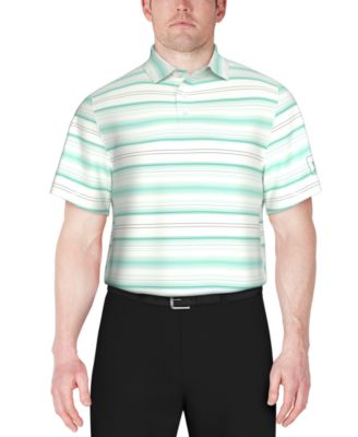 PGA TOUR - Men's Stretch-Performance Stripe Polo Shirt