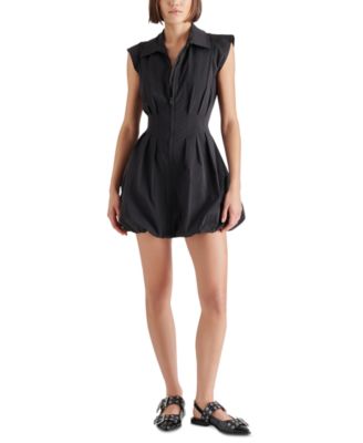 Steve Madden - Women's Dyanna Bubble-Hem Mini Dress
