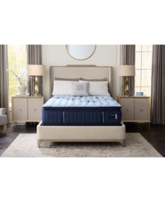 Stearns & Foster - Estate 15" Soft Euro Pillowtop Innerspring Luxury Mattress Set - Queen